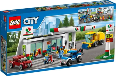 Produktbild von LEGO® City Tankstelle 60132