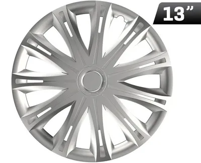 Obrázok produktu pre Kryty kolies Spark strieborné 13", 4 ks.