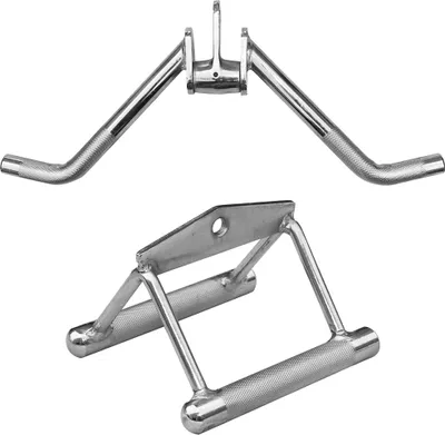 Produktbild von Sporttrend 24 - Seilzug Set Parallelgriff schmal + Trizeps Curl Griff