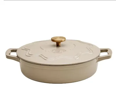 Produktbild von Judgeware Bräter, emailliertes Gusseisen, 28 cm, 3 l, braun