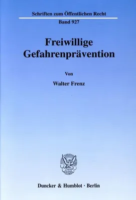 Produktbild von Freiwillige Gefahrenprävention