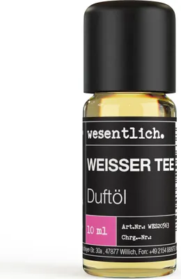 Produktbild von Weisser Tee 10ml von wesentlich.