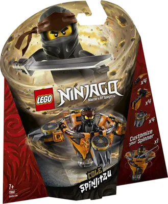 Produktbild von LEGO® NINJAGO Spinjitzu Cole, 70662