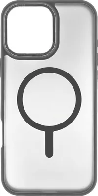 Produktbild von MagSafe Smartphone Hülle Bumper - Matte Oberfläche für eleganten Schutz iPhone 16 Pro Max Grau
