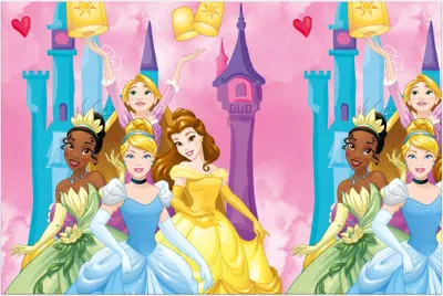 Image de Nappe Disney Princess Live Your Story, 120x180cm