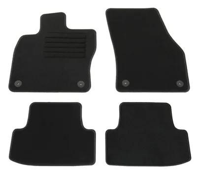 Produktbild von Fußmatten-Set für Seat Ateca 5F / KH, 07/2016-, 4-teilig, Schwarz