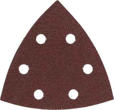 Produktbild von Schleifblatt-Set für Deltaschleifer, 93 mm, 60, 6 Löcher, 25er-Pack
