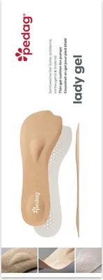 Produktbild von Pedag Lady Gel Gel-Einlagen - für hohe Absätze - M