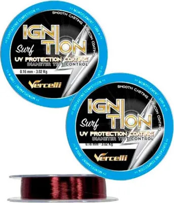 Image de Vercelli Ignition Surf Monofilaments 1000 M Noir 0.260 mm Noir 0.260 mm