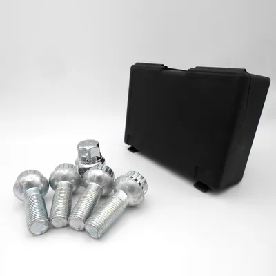 Obrázek produktu pro Zámky ráfků M14x1,5, 34 mm, kulatý kroužek, R14, SW19, zámek kola pro