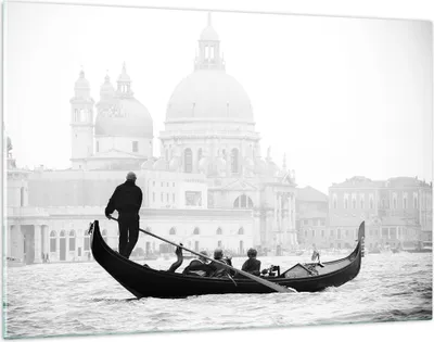 Produktbild von Bilder auf glas - Venedig Basilika - 120x80cm - Glasbilder - Wandbilder - Kunstdruck - zum Aufhängen bereit - Wanddekoration aus Glas - Glas Bilder - Wandbild auf Glas - Einteilig - GAA120x80-3563