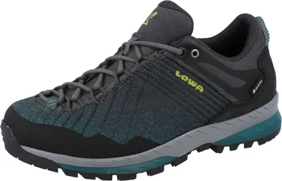 Produktbild von LOWA Carezza GTX Damen Wanderschuhe grau blau Textil - Größe: UK 6,5