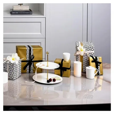 Produktbild von Metrochic Blanc Etagere 27,5 x 27 cm