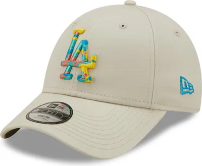 Zdjęcie produktu dla Czapka New Era 9Forty Kinder Cap - CAMO INFILL LA Dodgers stone - C