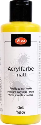 Produktbild von ViVA DECOR Acrylfarbe 82 ml gelb