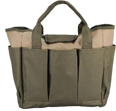 Productafbeelding van Famanu opbergtas voor tuingereedschap - Praktisch en duurzaam - Tuinaccessoire met gereedschapset