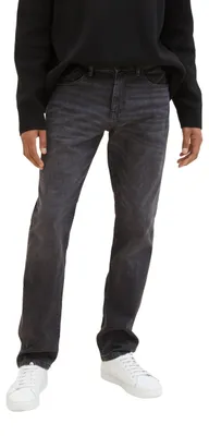 Obrázok produktu pre TOM TAILOR pánske džínsy Josh Regular Slim s Elastanom, model 10250 - tmavomodrá denimová farba ( vzhľad), veľkosť 30/34