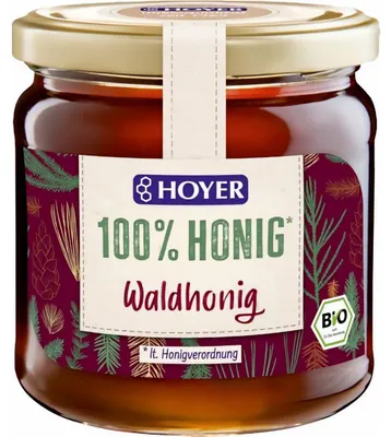 Produktbild von Hoyer Waldhonig, Waldhonig, 500 g, Italien, Behälter