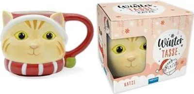 Produktbild von Trötsch Wintertasse Katze klein