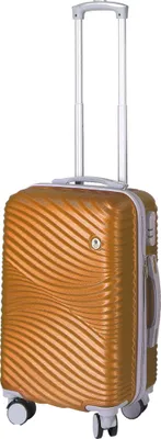 Produktbild von Reisekoffer Hartschalenkoffer Aufgabegepäck Bali S gelb 55x40x23cm Kunststoff