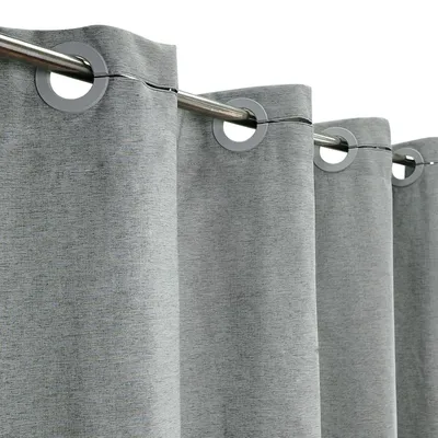 Immagine prodotto di Tenda da doccia grigia senza ganci, 180 x 200 cm, idrorepellente e lavabile