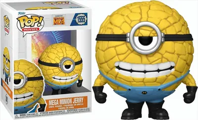 Produktbild von Minions x Bts Despicable Me 4 - Mega Minion Jerry 1555 - Funko Pop! Vinyl Figur