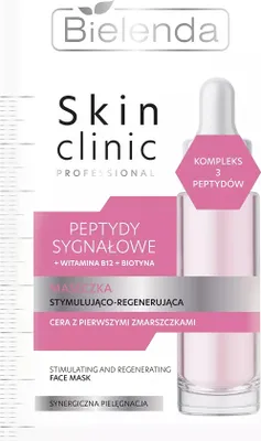Produktbild von Bielenda Skin Clinic Professional Peptydy Sygnałowe Maseczka stymulująco-regenerująca, 8 g