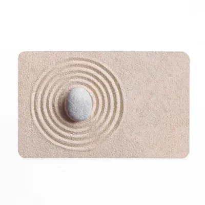 Produktbild von Ultra-absorbierende Badematte mit rutschfestem Sanddruck