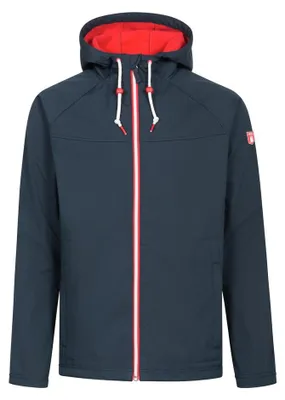 Produktbild von Derbe Isleby - Softshelljacke, Größe:XXXL, Farbe:navy/red