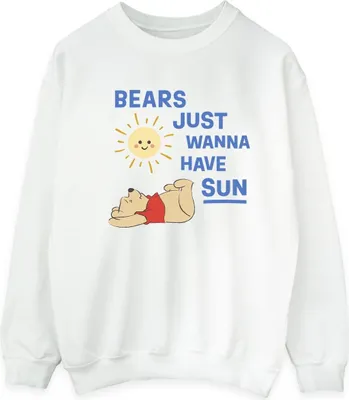 Produktbild von Disney - "Bears Just Wanna Have Sun" Sweatshirt für Herren BI50856 (XXL) (Weiß)