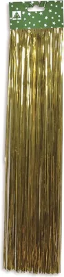 Produktbild von Riffelmacher 96250 Riffelmacher Weihnachtsschmuck Folien-Lametta gold 48cm