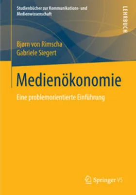 Produktbild von Medienökonomie
