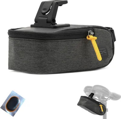 Obrázok produktu pre 1 x Selle Royal Sedlová taška Small (0,6 l) Sedlová taška Bicycle bag clip system incl. 1 tube patch
