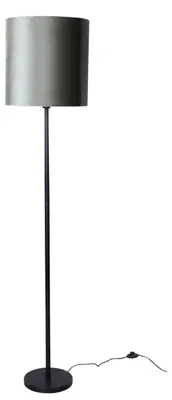 Produktbild von Stehleuchte Schwarz mit Grünem Samt Schirm 40cm Simplo