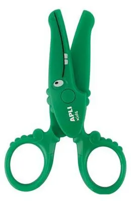 Obrázok produktu pre Nožnice, krokodíl, detské, 12 cm, APLI Kids 20088