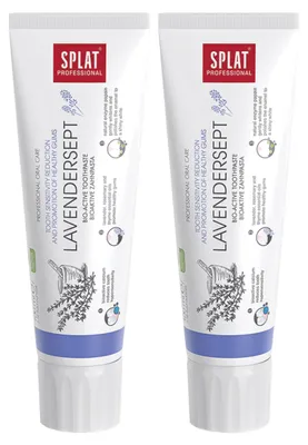 Produktbild von SPLAT - Zahnpasta - 2er Pack - Lavendersept - Beruhigender Kräuterschutz - Fluoridfrei
