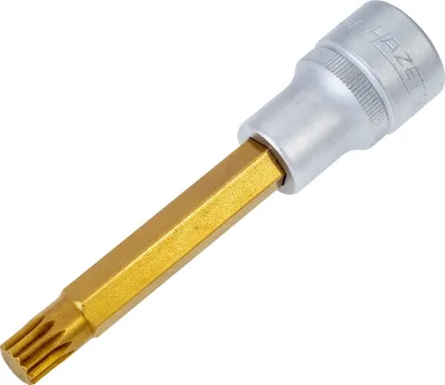Produktbild von HAZET Steckschlüsseleinsatz 990LG-10 23mm 100mm manuell (Handbetätigung)