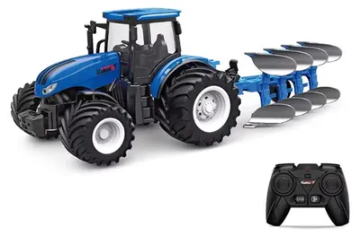Produktbild von RC Traktor 6638 mit Pflug - Ferngesteuerter Traktor 1:24 mit 30min Spielzeit