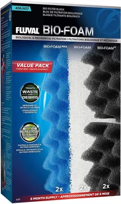 Obrázok produktu pre Fluval 407Foam Pack 6 mesiacov