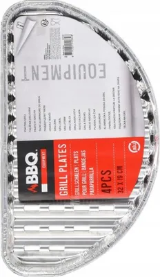 Productafbeelding van Grillpan set, 4 stuks, halvemaanvorm, merk