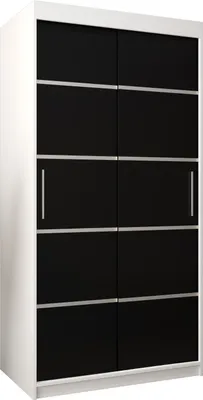 Produktbild von Kleiderschrank, Schiebetürenschrank Schlafzimmer, Schrank VERONA 1 100 cm