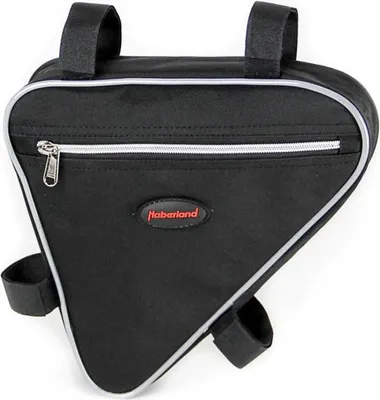 Image de Haberland TR1891-00 Sacoche de cadre petite, 24x23x5cm, 2 ltr, noir