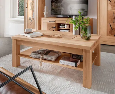 Produktbild von Couchtisch 118x70cm 'Danzig' Kernbuche geölt