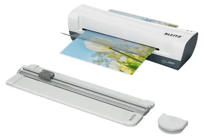 Produktbild von Leitz 74340001, 24 cm, Heisslaminator, 300 mm/min, 0,4 mm, A4, 100 µm
