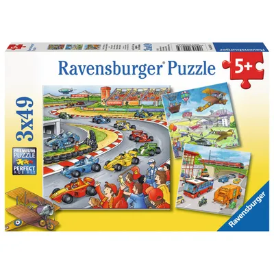Obrázek produktu pro Ravensburger 4005556092734, 49 kusů, Dopravní prostředky, 5 rok/roky