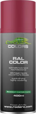 Produktbild von COLORS Sprühlack - 400ml Spraydose | RAL3003 - Rubinrot Seidenmatt