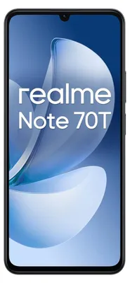 Produktbild von realme Note 70T Obsidian-Schwarz 4 Gigabyte 256 Gigabyte