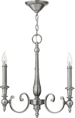 Produktbild von Elstead Yorktown Kronleuchter E14 3-fach Antikes Nickel