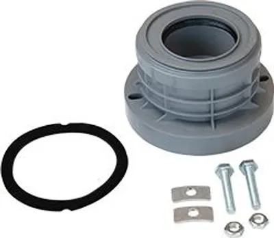 Obrázek produktu pro přírubový adaptér airfit DN 110/75 z PP a VA, rozteč otvorů 125-143 mm