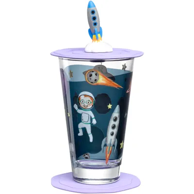 Produktbild von LEONARDO Bambini Aventura, Mehrfarbig, Glas, Kegel, 300 ml, 80 mm, 140 mm